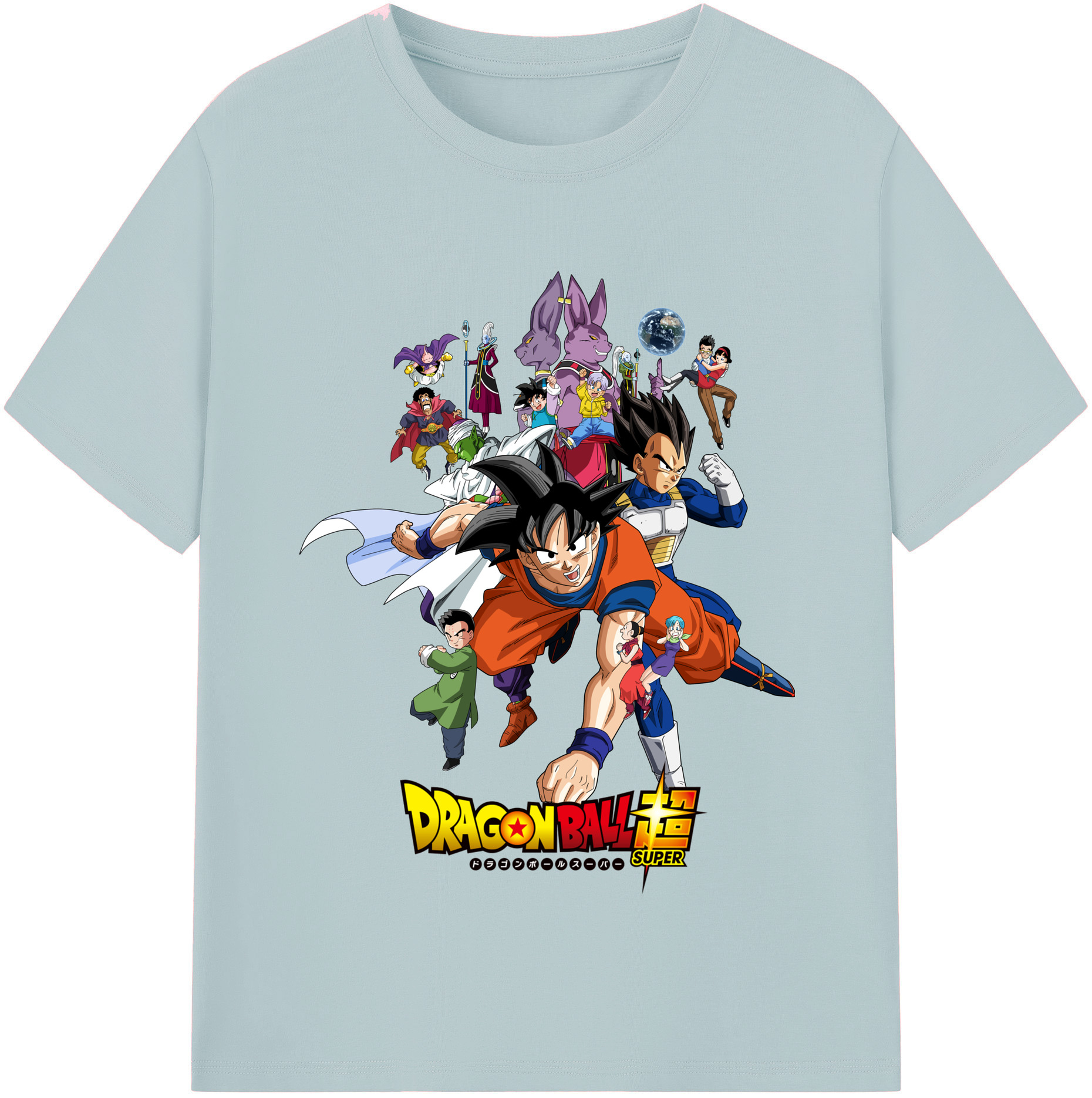 （画像用） ドラゴンボール DRAGON BALL 綿100％半袖Tシャツ（フロントプリント）